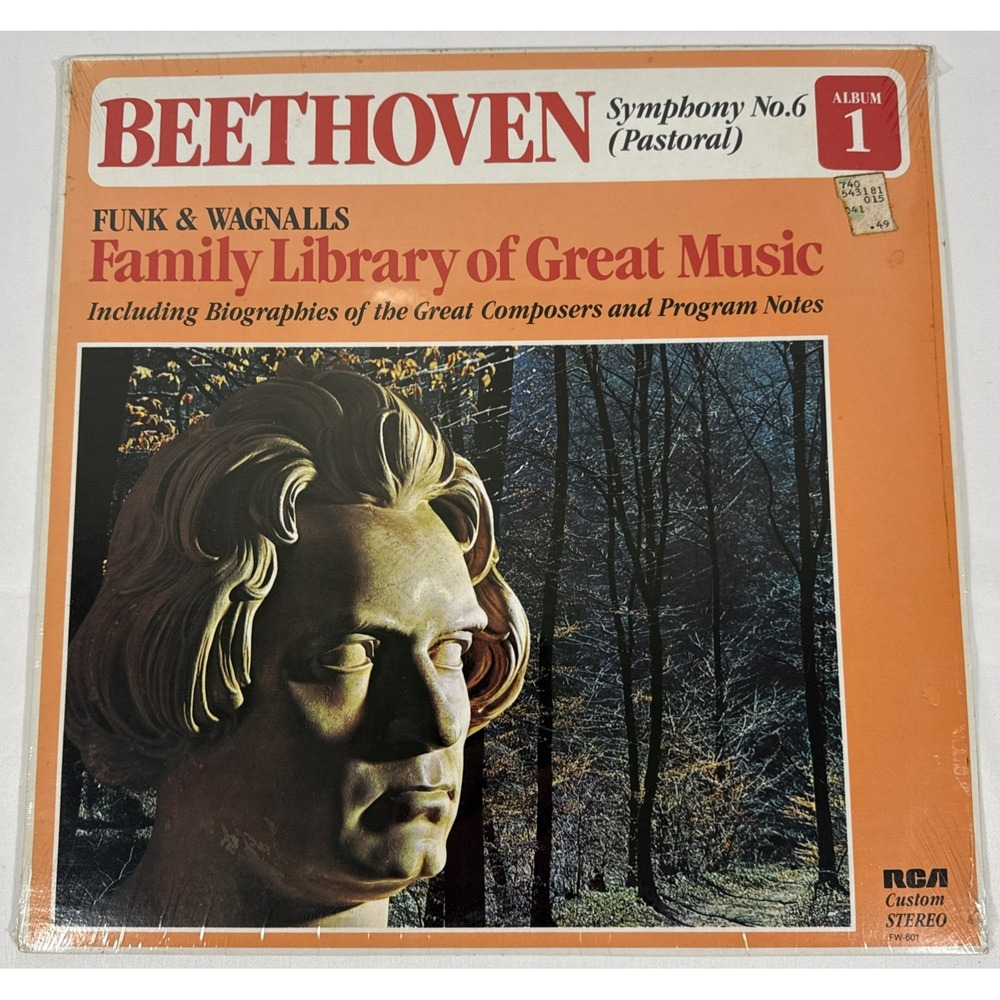 Beethoven Symphony No. 6 Pastoral Vinyl LP Album 1 RCA Stereo Classical 1970